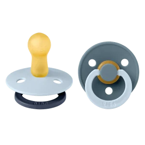 Suce Fusion Baby Blue/Petrol 0-6 Mois (Paquet De 2)