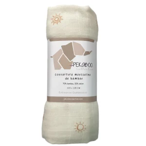 Mousseline Bambou Minis Soleils