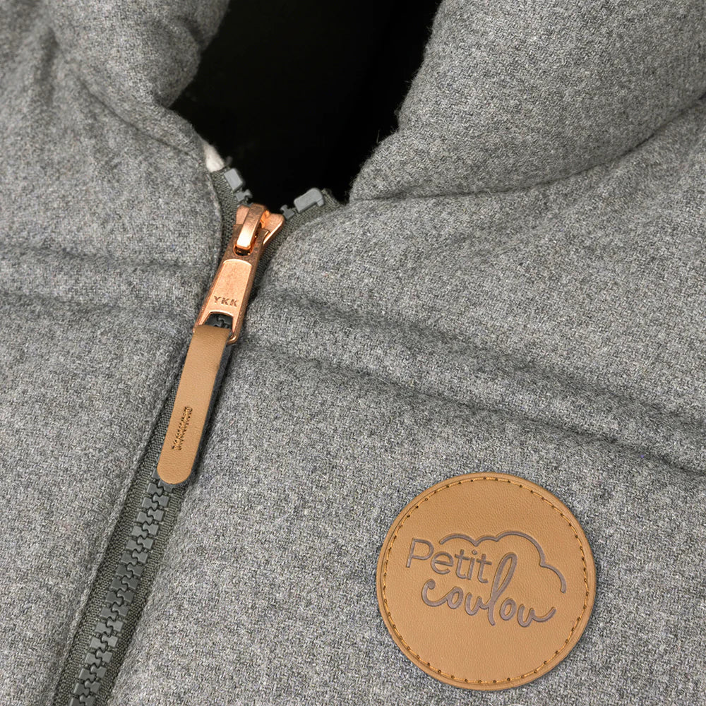 Housse Hiver Pour Siège D'auto Collection Laine Ardoise (Gris) – Image 5