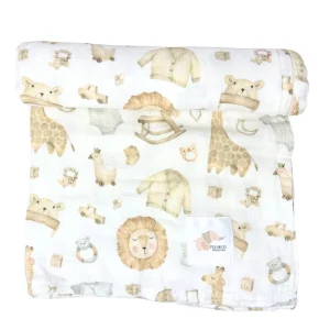 Mousseline Bambou Doux Jouets & Lionceaux