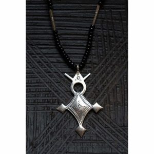Croix d&rsquo;Agadez montée en collier