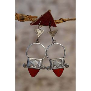 boucles d&rsquo;oreilles touareg croix d&rsquo;Ingall