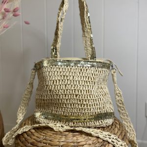 Mini Cabas Fanny ecru