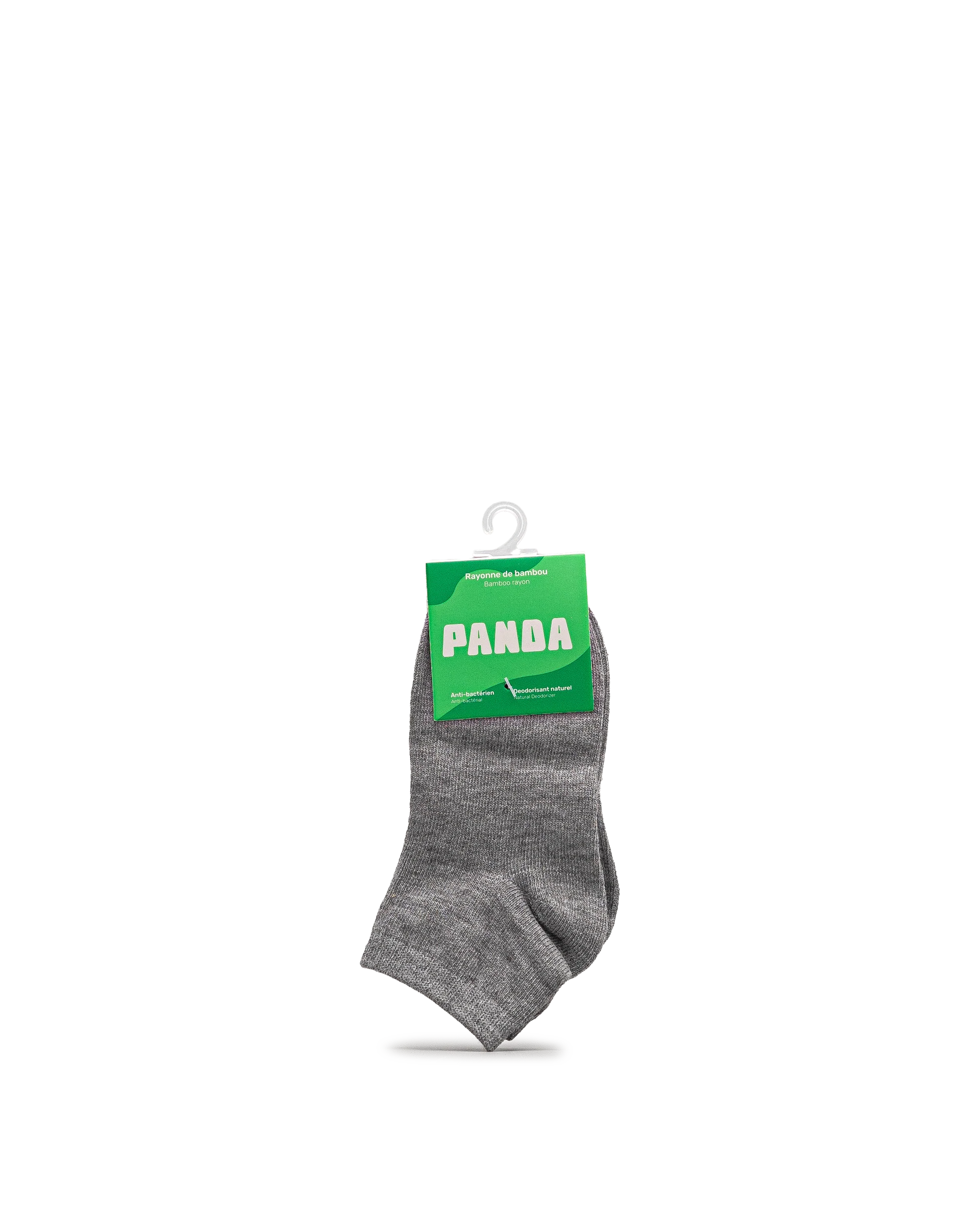 Bas bambou court - Gris - #97B-15 – Image 2