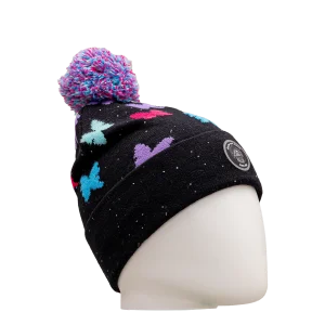 Hat pompom - Noir multi - #97D-11