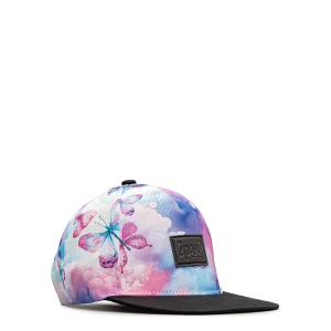 Cap printed  - Bleu/rose - #97Q-08