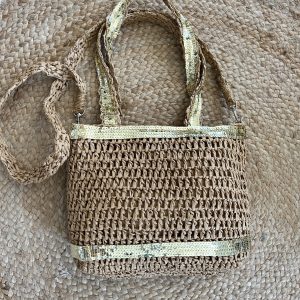 Mini Cabas Fanny taupe