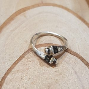 Bague Touareg anneau croisé : Fiançailles
