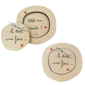 Annonce grossesse bébé en route / Coeur