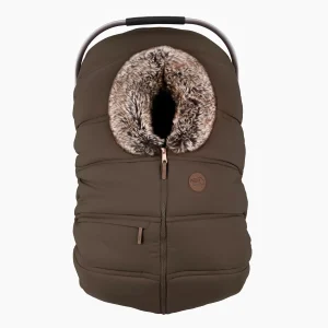 Housse Hiver Pour Siège D'auto Collection Classique Café