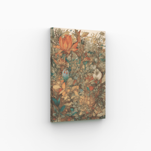 Fleurs artistiques détaillées