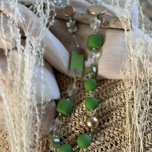 Sautoir Laurène vert