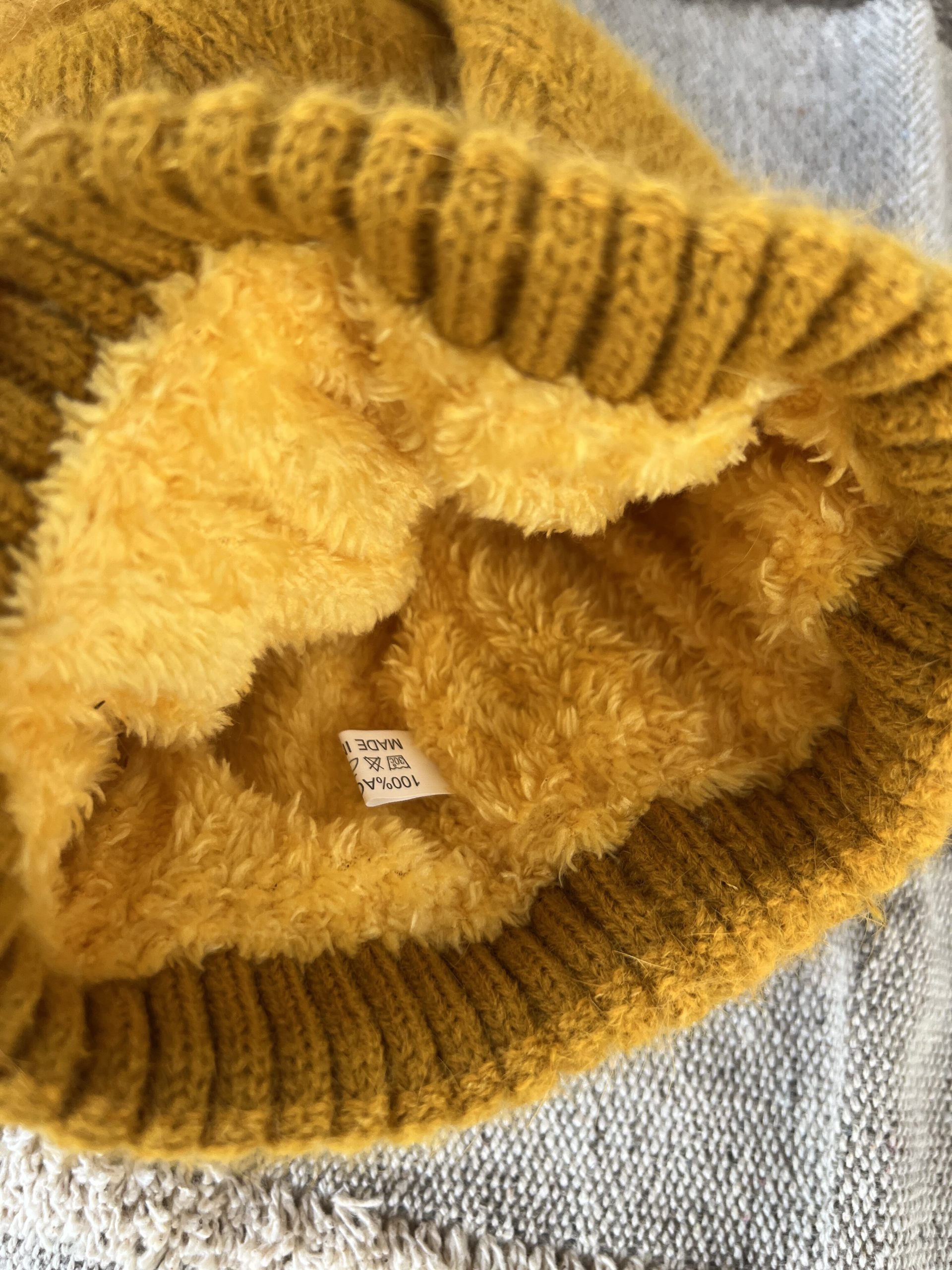 Bonnet X’elles moutarde – Image 3