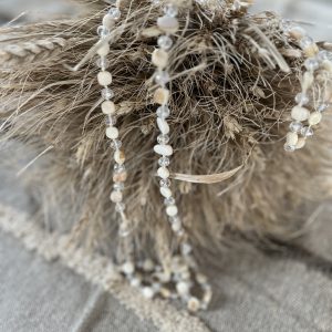 Sautoir Ophélie blanc