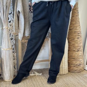 PANTALON noir ASPECT DAIM 46-54