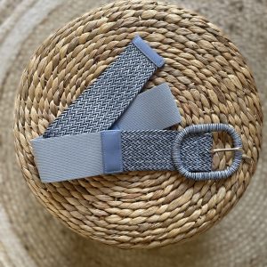 Ceinture élastique Bleu