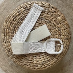 Ceinture élastique Blanc