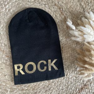 Bonnet rock noir