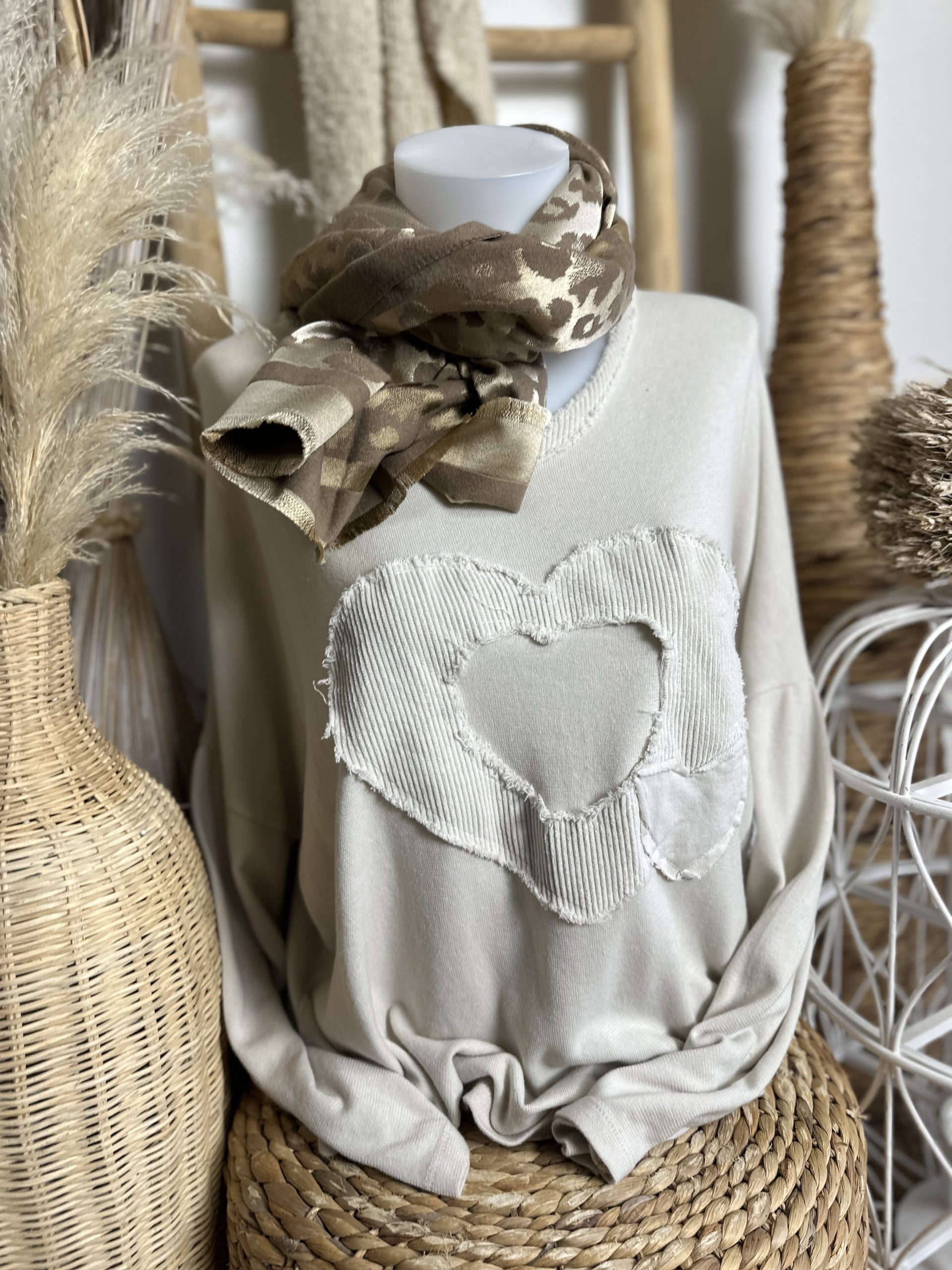 Sweat chaleureux beige – Image 5