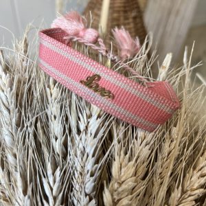 Bracelet love rose & doré