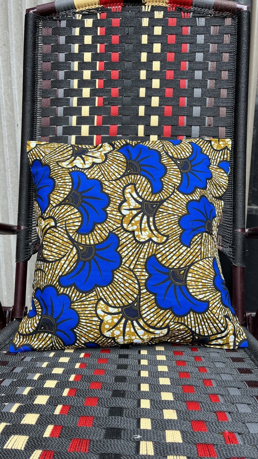 Housse de coussin en tissu africain Wax – Image 6