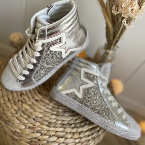 Basket star argenté