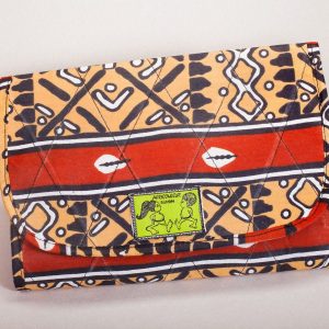 Protège-carnet de santé en tissu africain