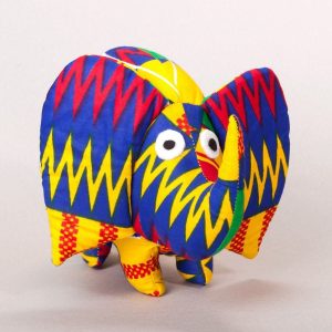 Éléphant en tissu africain : Tantor