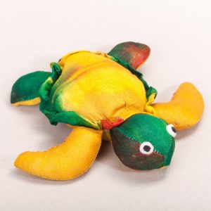 Tortue de mer en tissu africain : Néné
