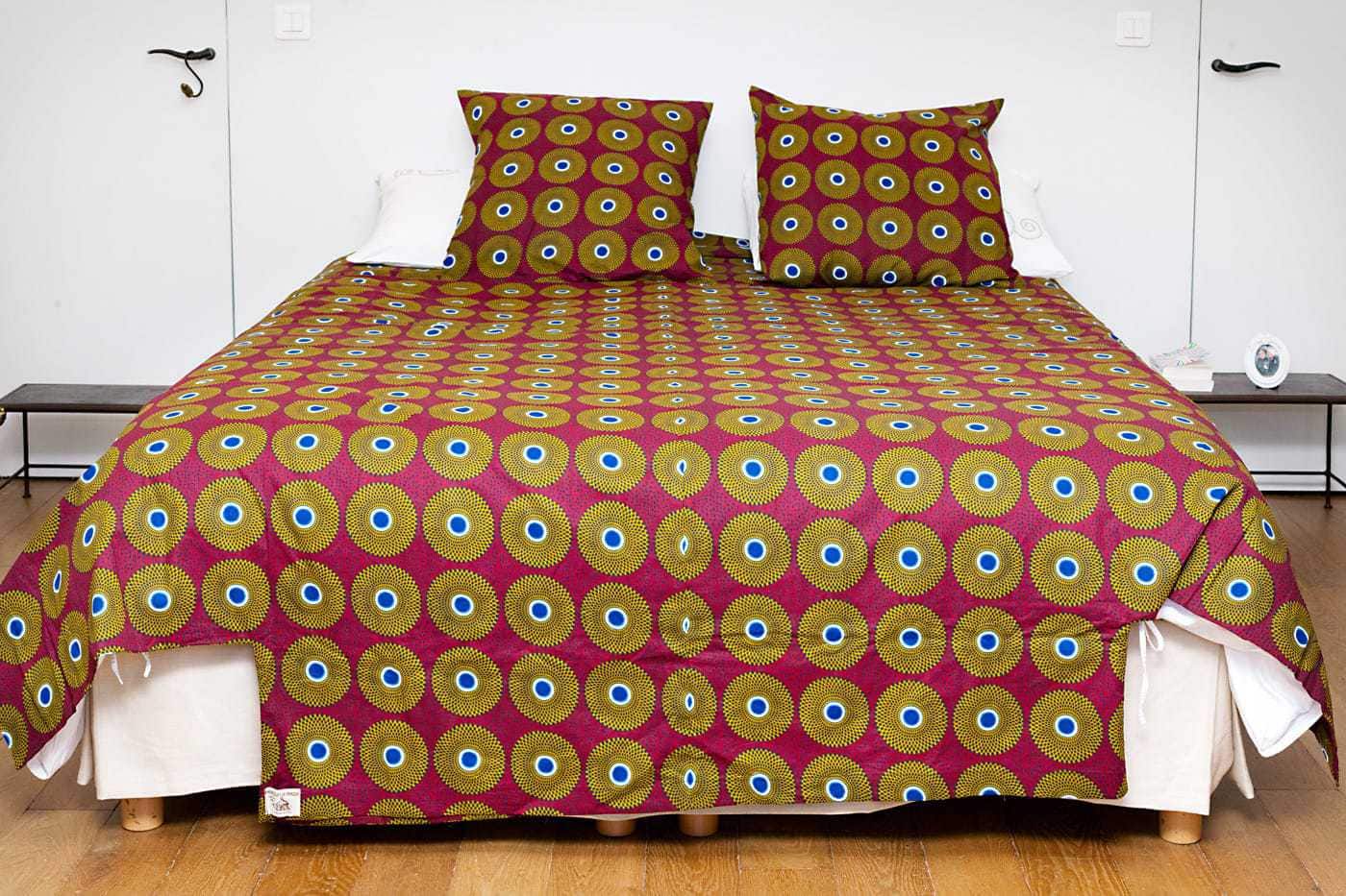 Housse de couette en tissu africain wax – Image 3