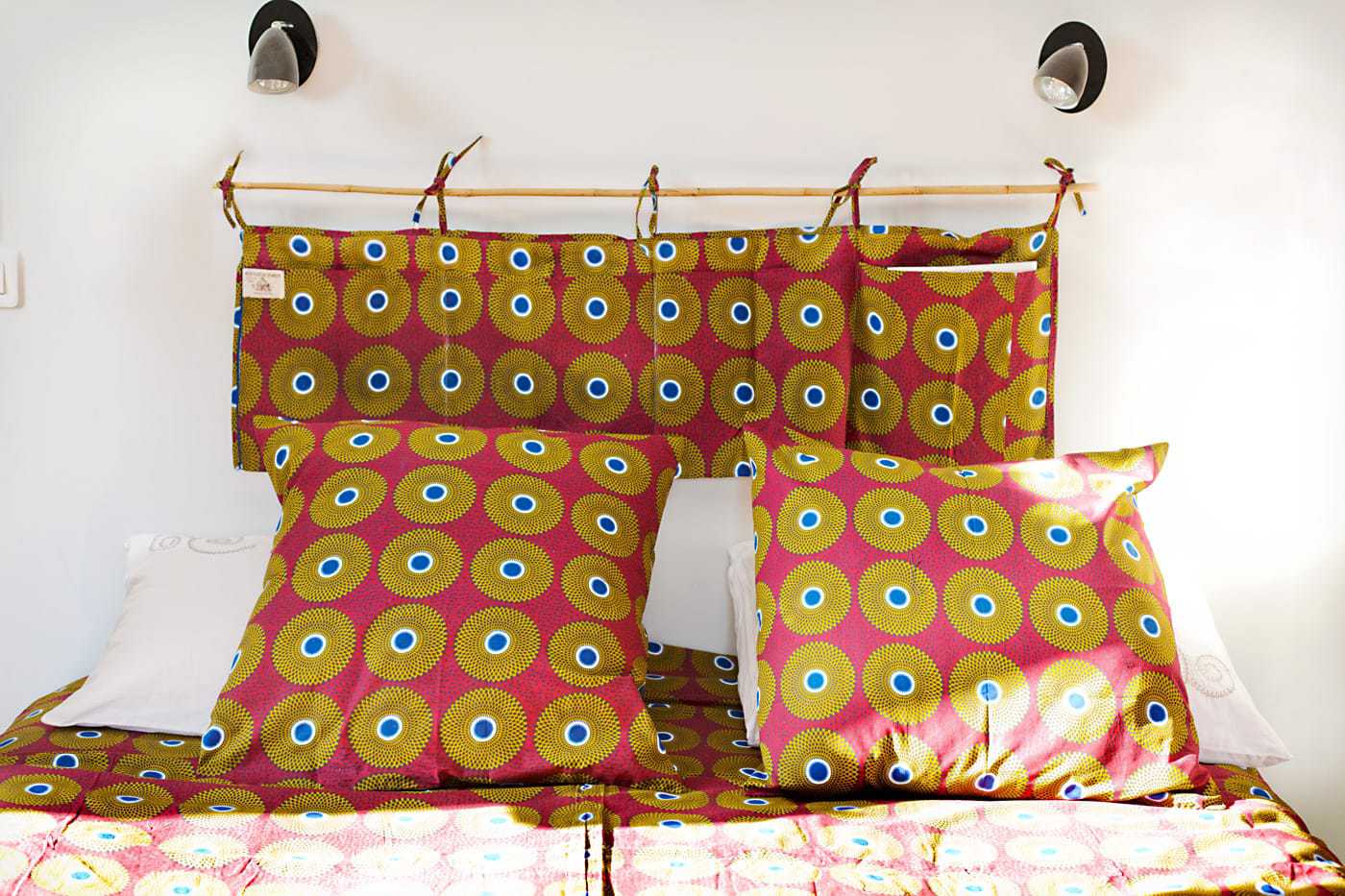 Housse de couette en tissu africain wax – Image 4