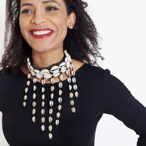 Collier ethnique en cauris « Magie du cauris »