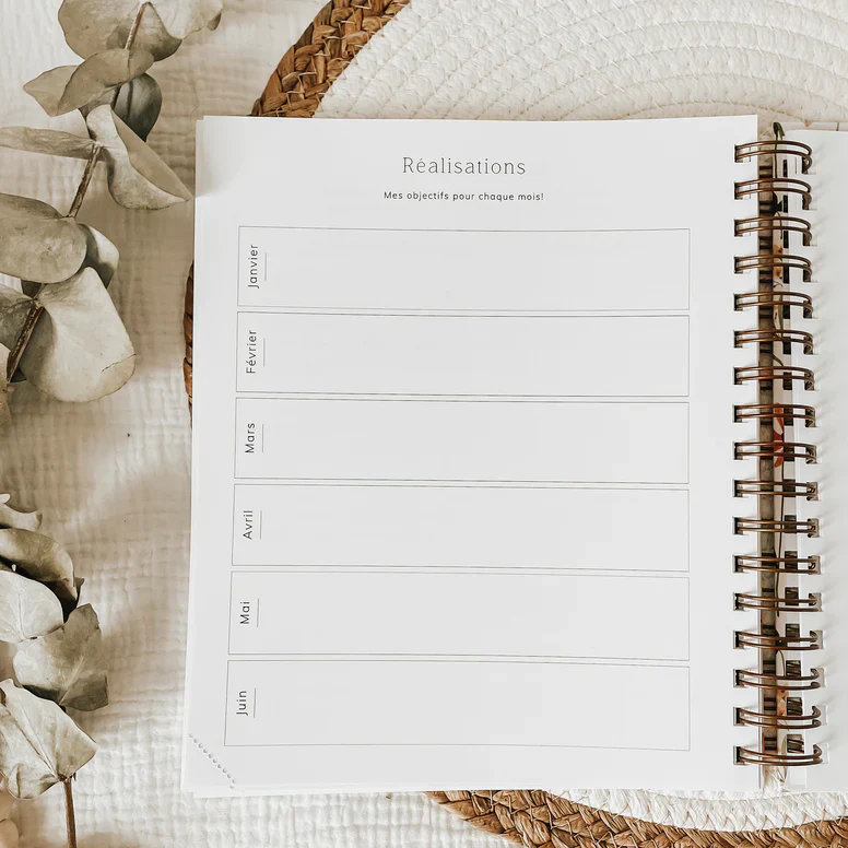 Agenda Floral Foncé – Image 6