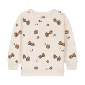 Sweat Bart / Ecru Village de Noël