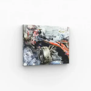Tableau Artistique Voiture F1