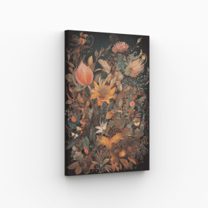 Tableau floral vibrant