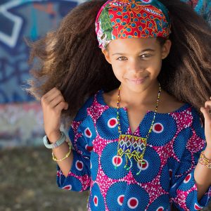 bandeau en tissu africain : wax