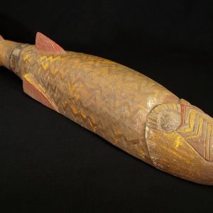 Cimier poisson Bozo du Mali avec queue articulée