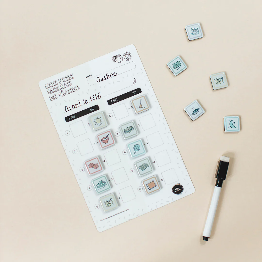 Mon Petit Tableau De Routines/Tâches 10 Étapes – Image 5