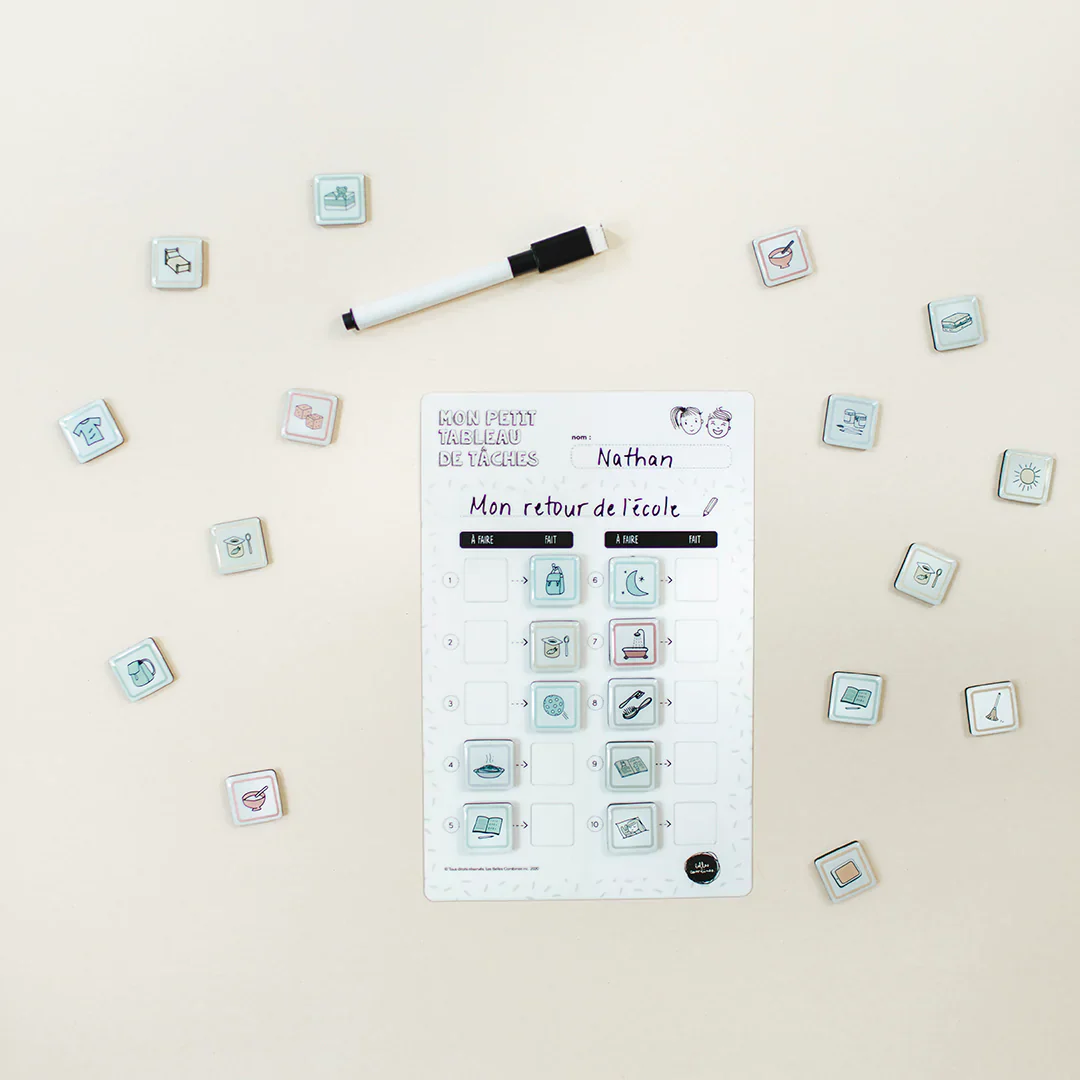 Mon Petit Tableau De Routines/Tâches 10 Étapes – Image 6