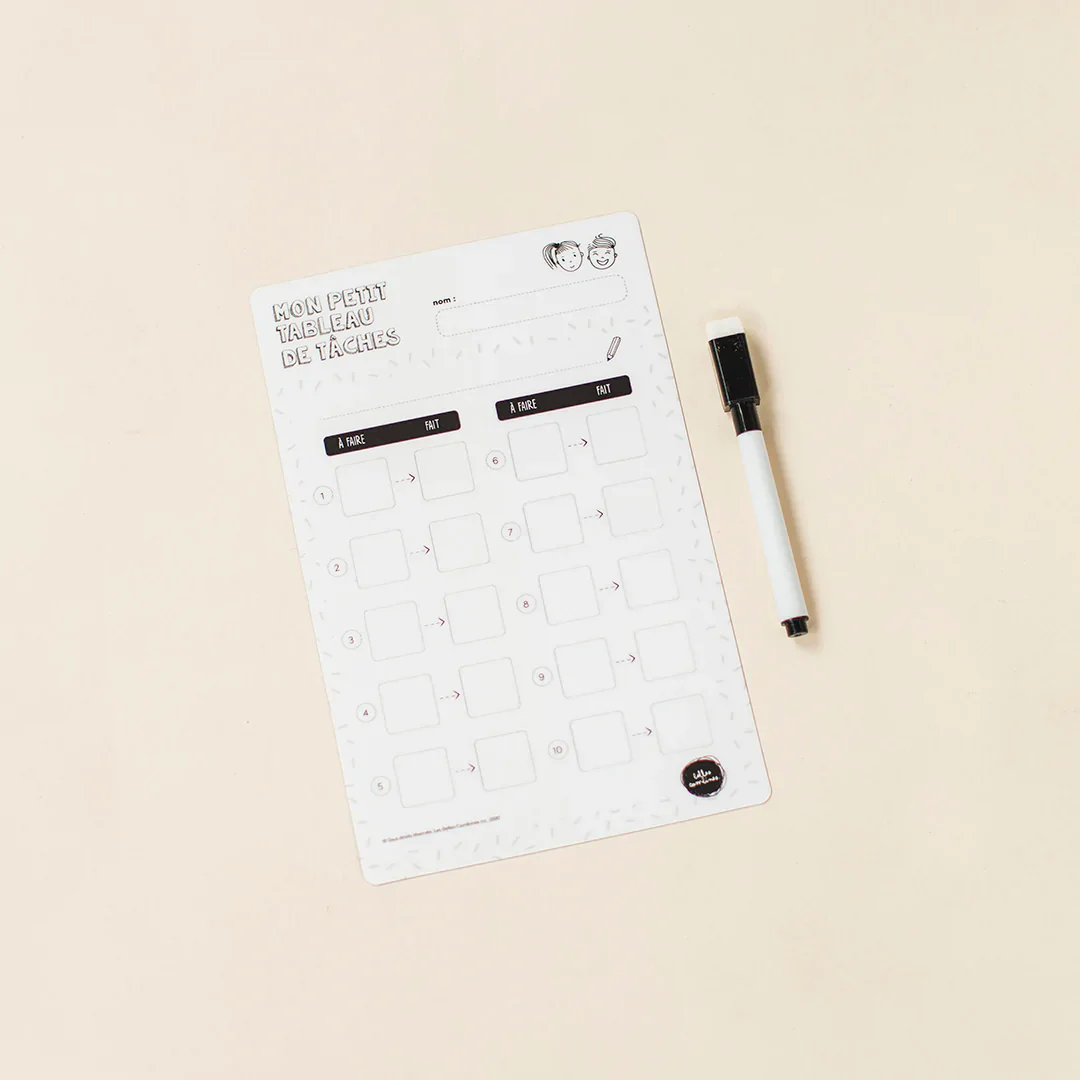 Mon Petit Tableau De Routines/Tâches 10 Étapes – Image 3