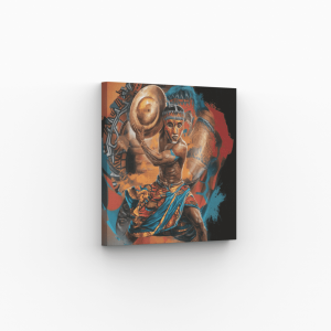 Tableau percussionniste africain